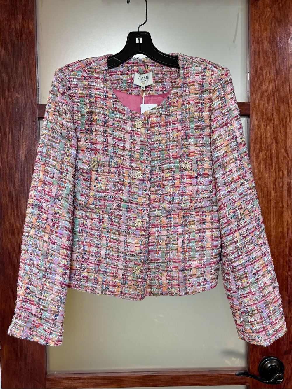 Dream Catcher Multicolor Tweed Jacket